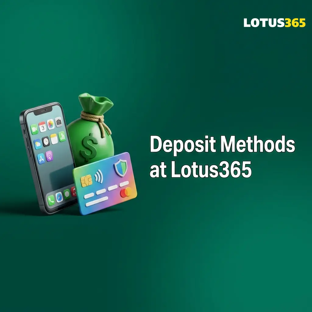 Deposit Methods at Lotus365
