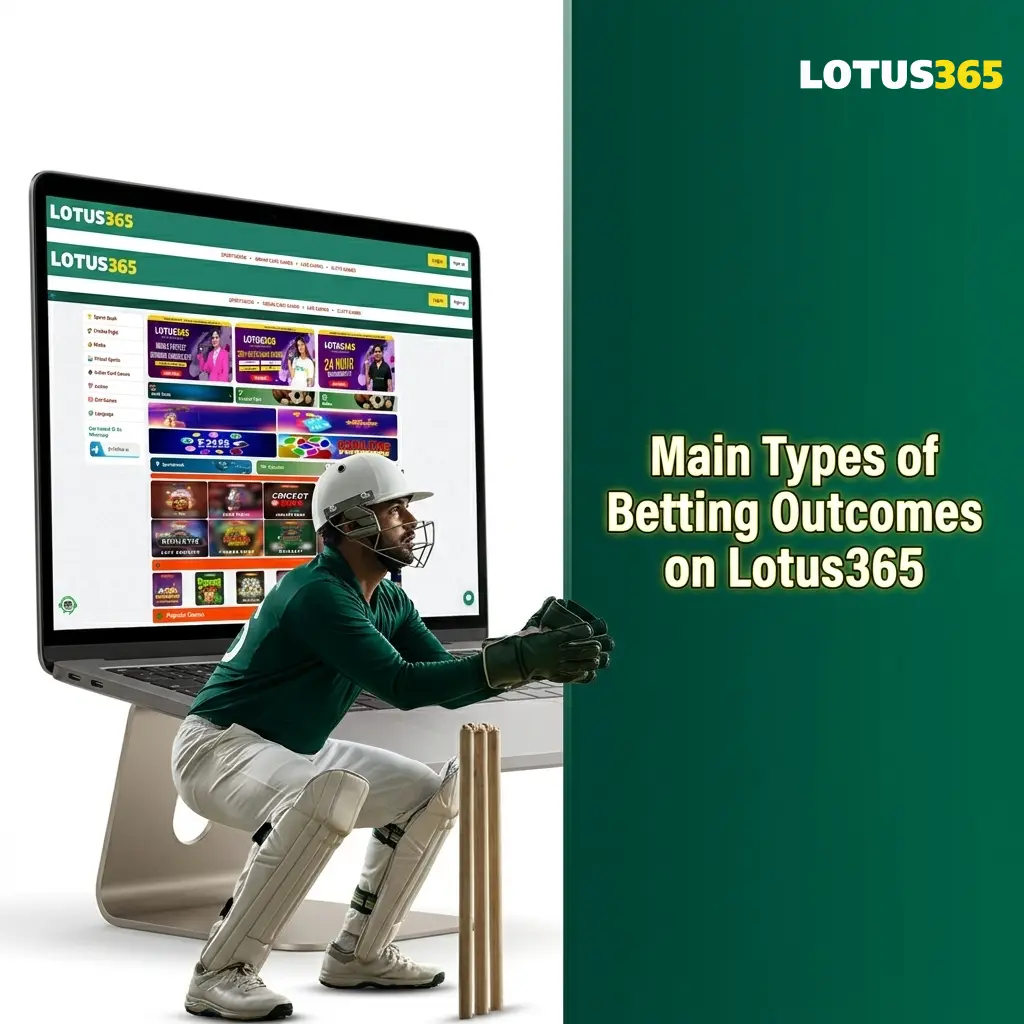 Main Types of Betting Outcomes on Lotus365