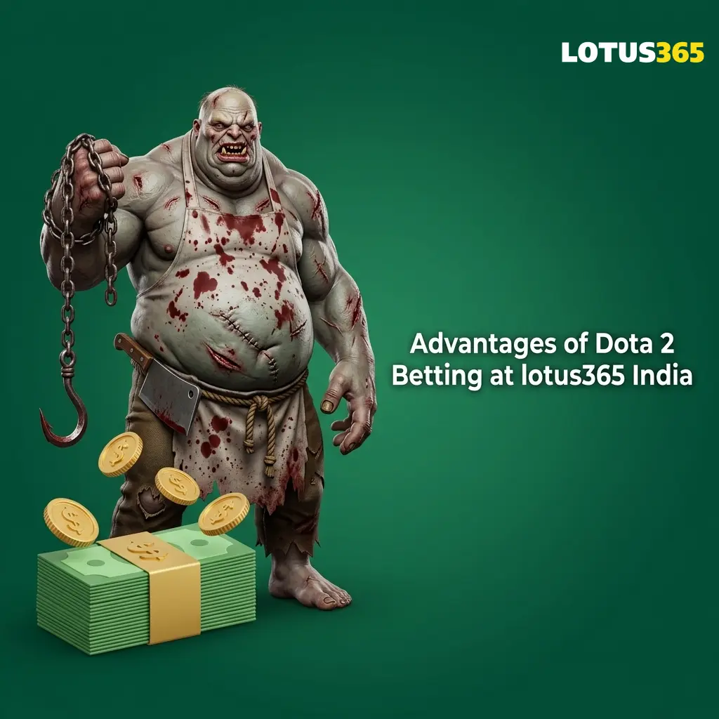 Lotus365 India Dota 2 betting advantages including UPI payments, cash out, mobile app, and competitive odds