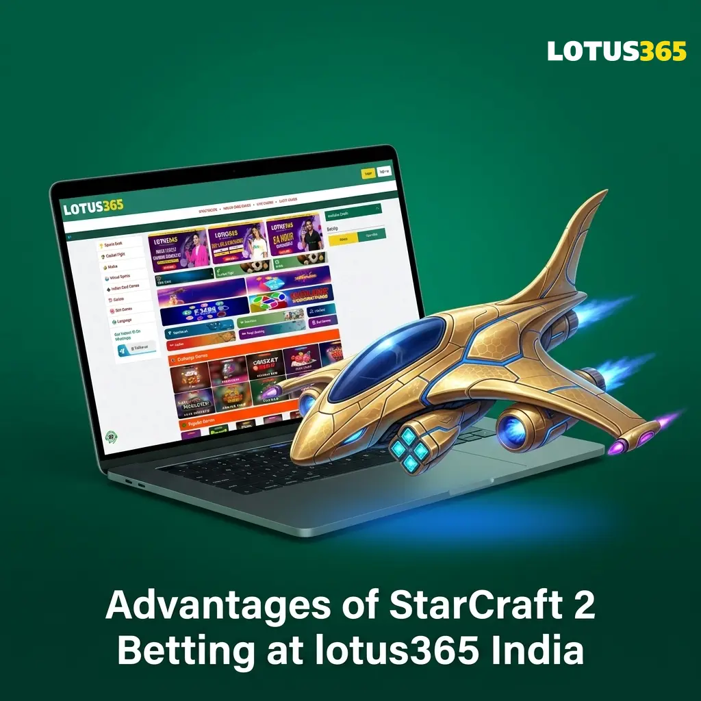 Lotus365 India StarCraft 2 betting advantages including INR payments, cash out, mobile app and 24/7 support