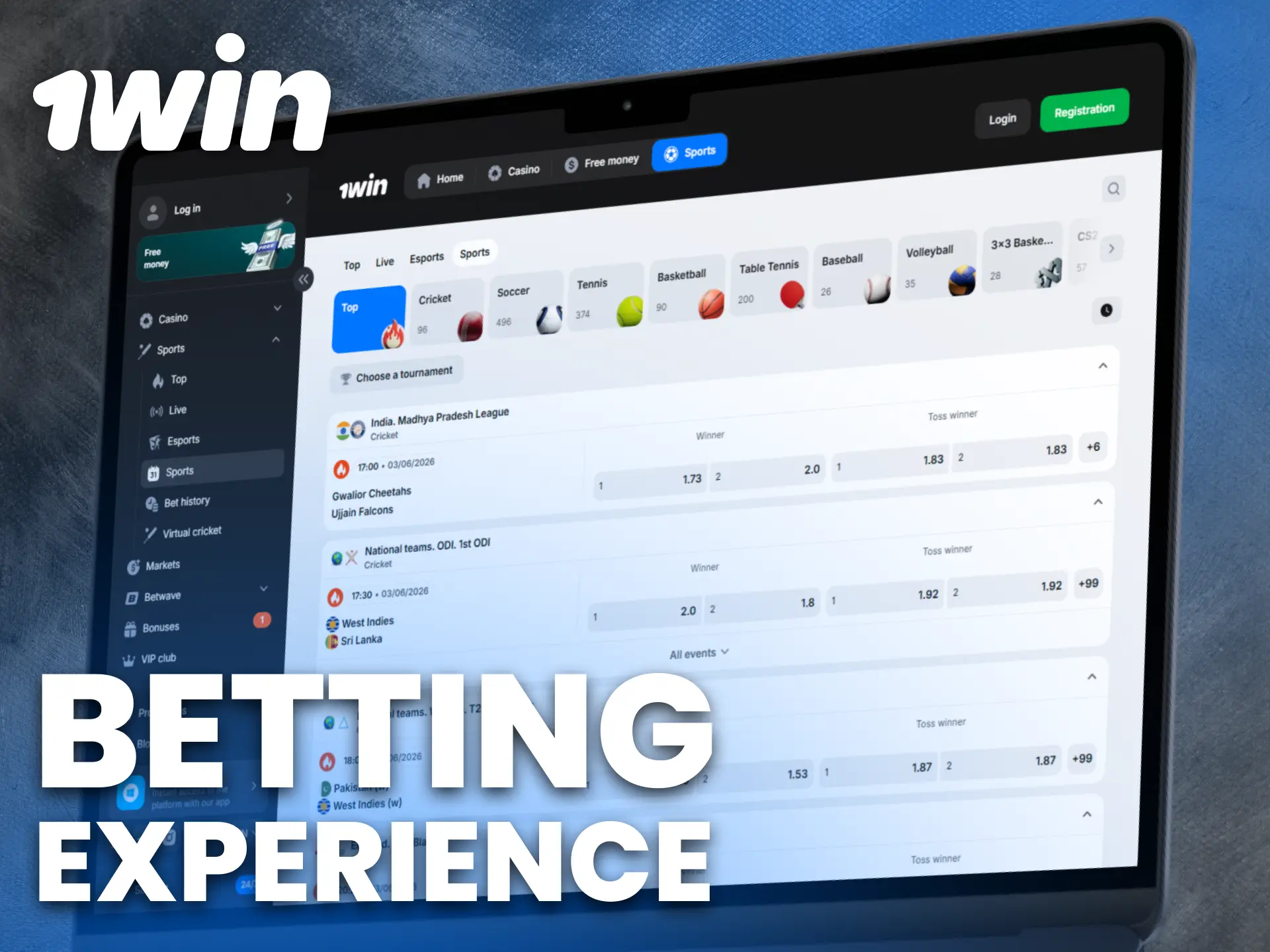The 1win betting experience combines user-friendly navigation with diverse wagering options.