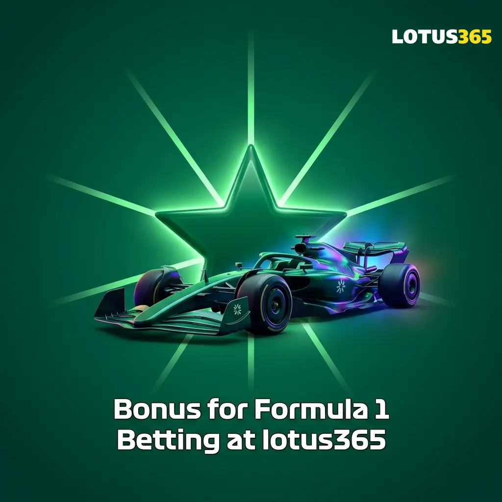 lotus365 welcome bonus for F1 betting on Grand Prix race winner and constructor championship markets in INR