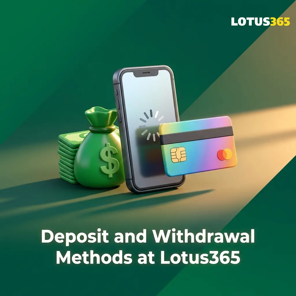 Lotus365 deposit and withdrawal methods in India including UPI, PhonePe, Paytm, NetBanking, Visa, and USDT
