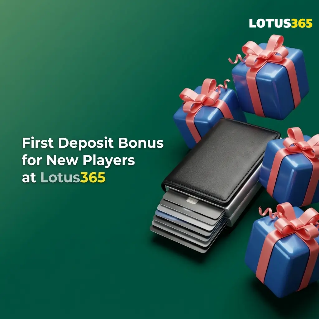Lotus365 first deposit bonus offering 100% match up to ₹20,000 for new Indian players on casino and sports betting