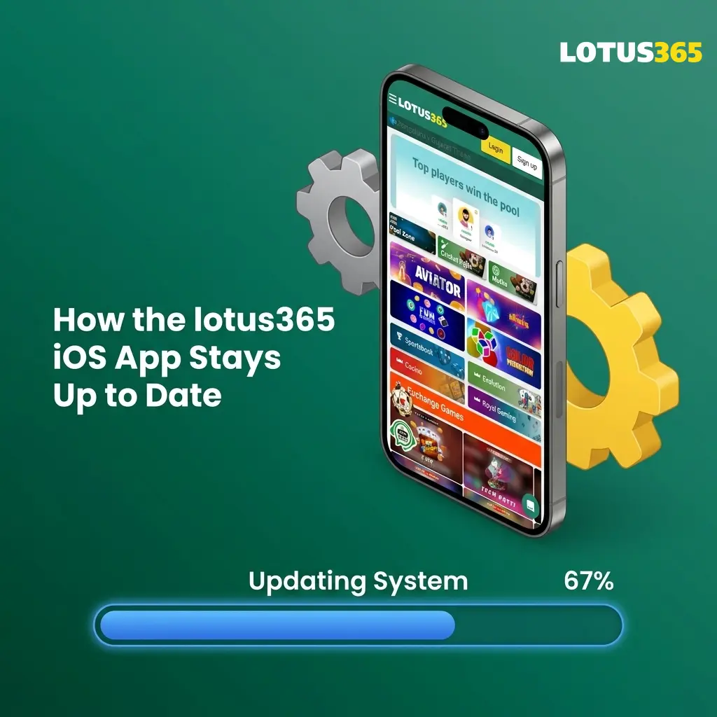 Lotus365 iOS app updating automatically on iPhone as a Progressive Web App with no manual updates required