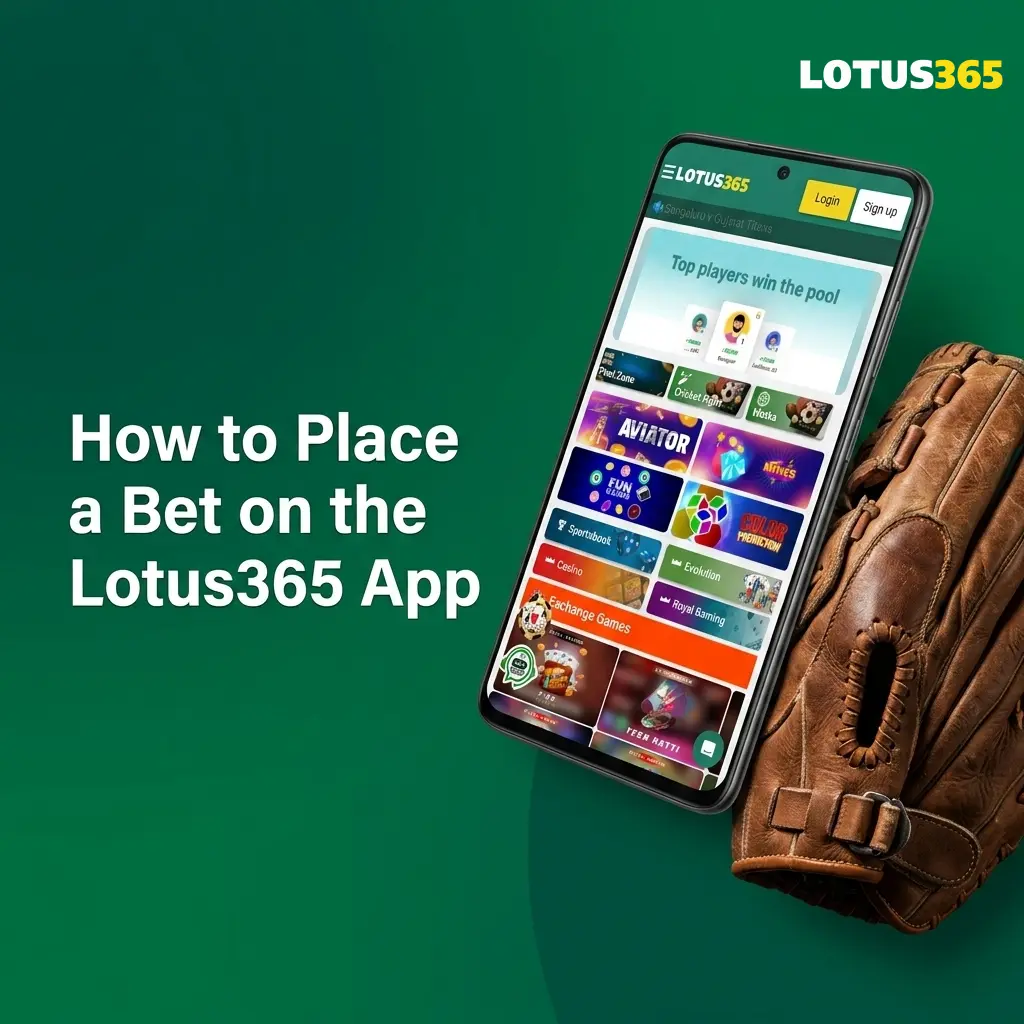 Step-by-step guide to placing a bet on the Lotus365 app from market selection to confirming your stake