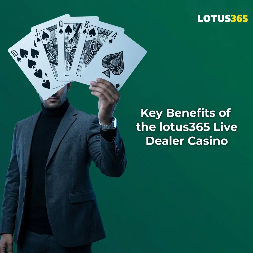 Lotus365 live casino benefits including Hindi dealers, INR betting, 200+ tables, and licensed providers for Indian players