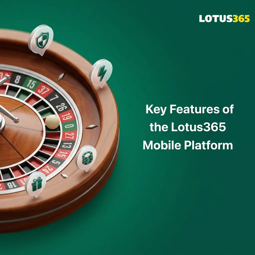 Lotus365 mobile platform features including INR payments, cricket betting, live casino games, and PWA access for Indian users