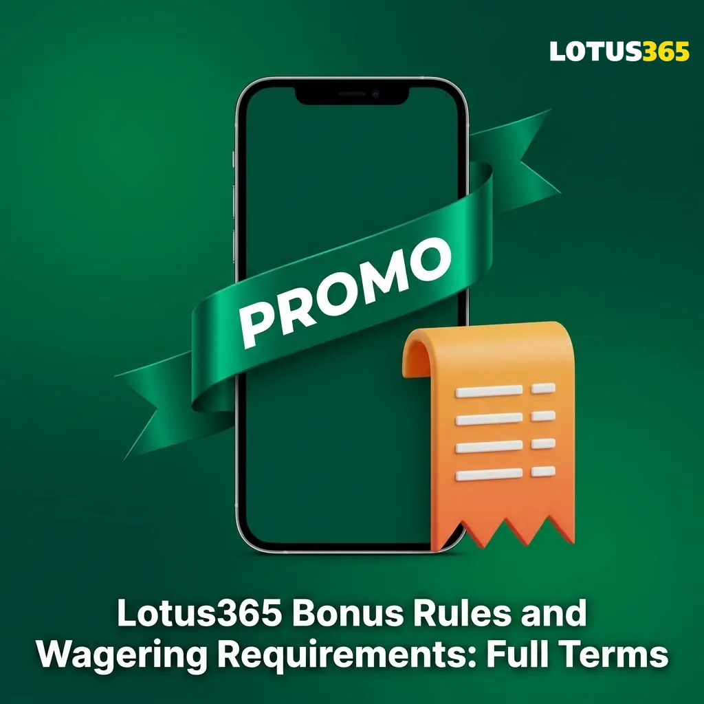 Lotus365 bonus rules and wagering requirements guide for new players with deposit and withdrawal terms