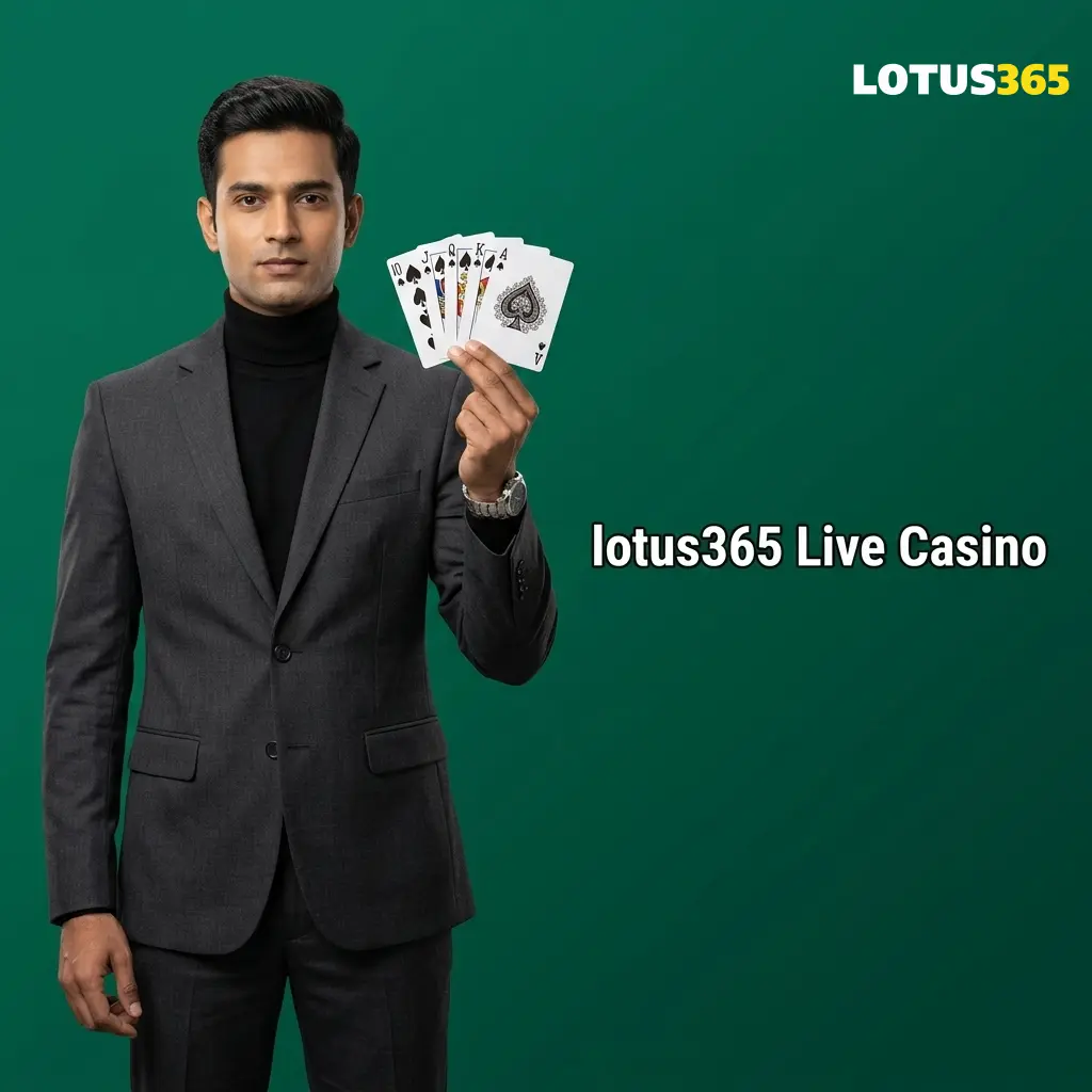 lotus365 Live Casino with professional dealers streaming Lightning Roulette, Teen Patti, Andar Bahar, Blackjack, Dragon Tiger