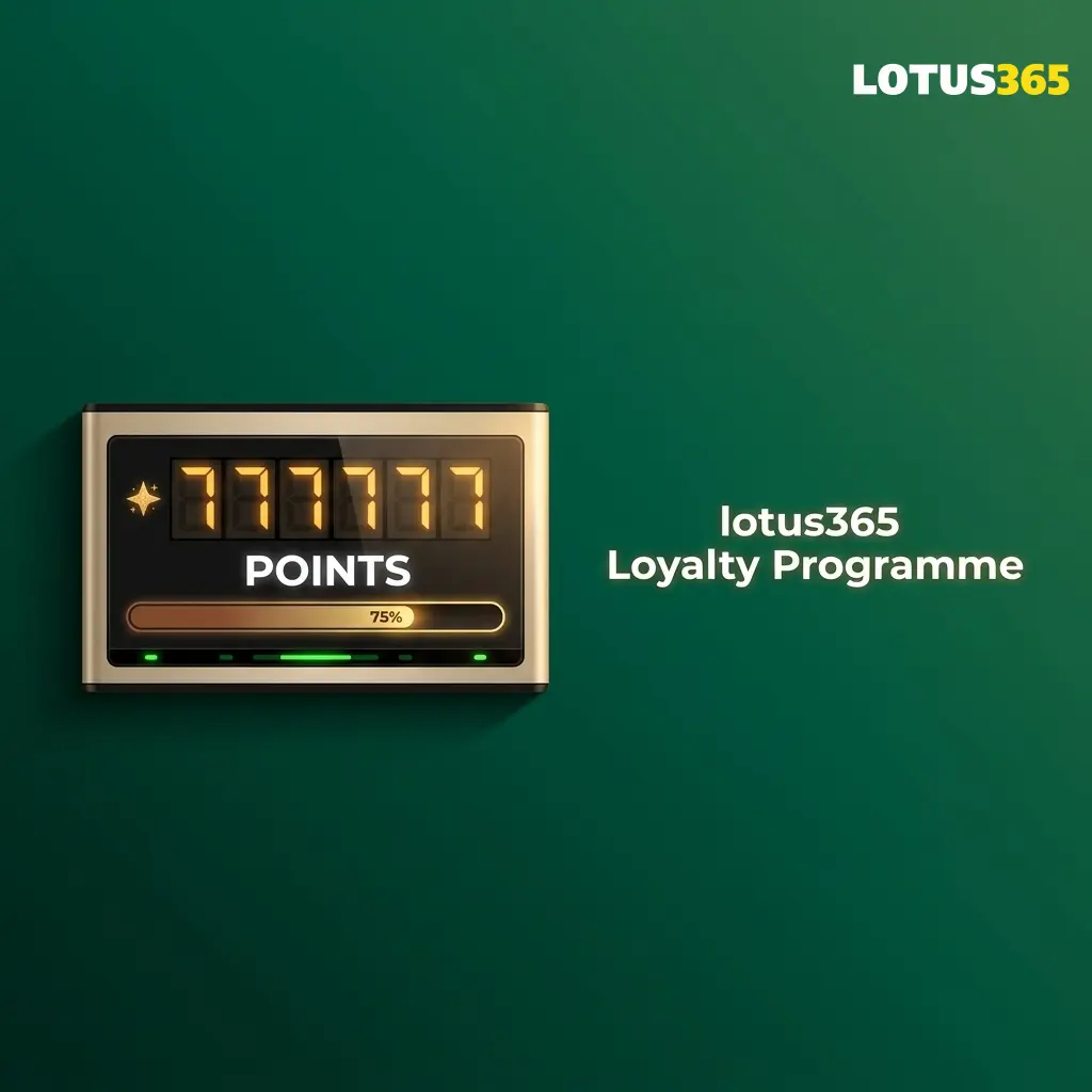 Lotus365 loyalty programme tier chart showing Bronze to Diamond VIP levels with points, cashback rates and key benefits