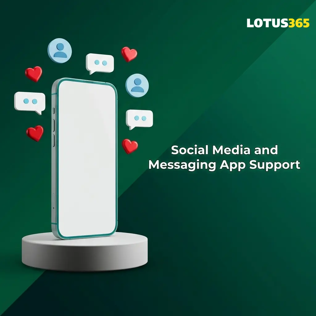 Lotus365 customer support via WhatsApp, Telegram, Instagram, and Twitter for quick queries and platform updates in India