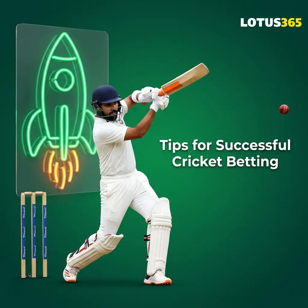 Tips for successful cricket betting on Lotus365 covering team form, pitch conditions, bankroll management and platform tools