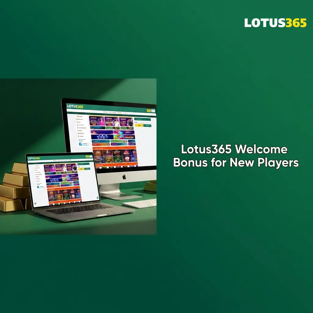 Lotus365 welcome bonus for new players in India offering 100% up to INR 10,000 on sports and casino