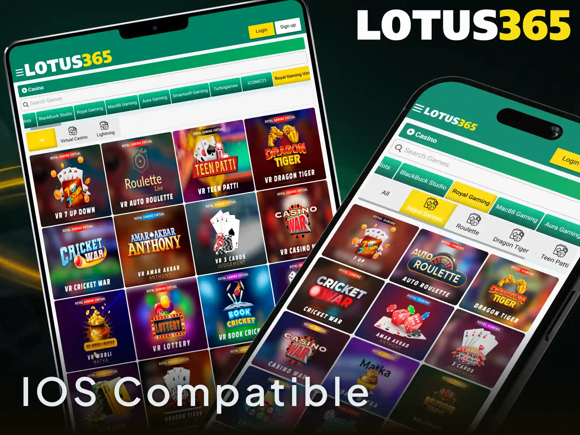 Check compatible iOS devices to ensure smooth performance of the Lotus365 mobile app.