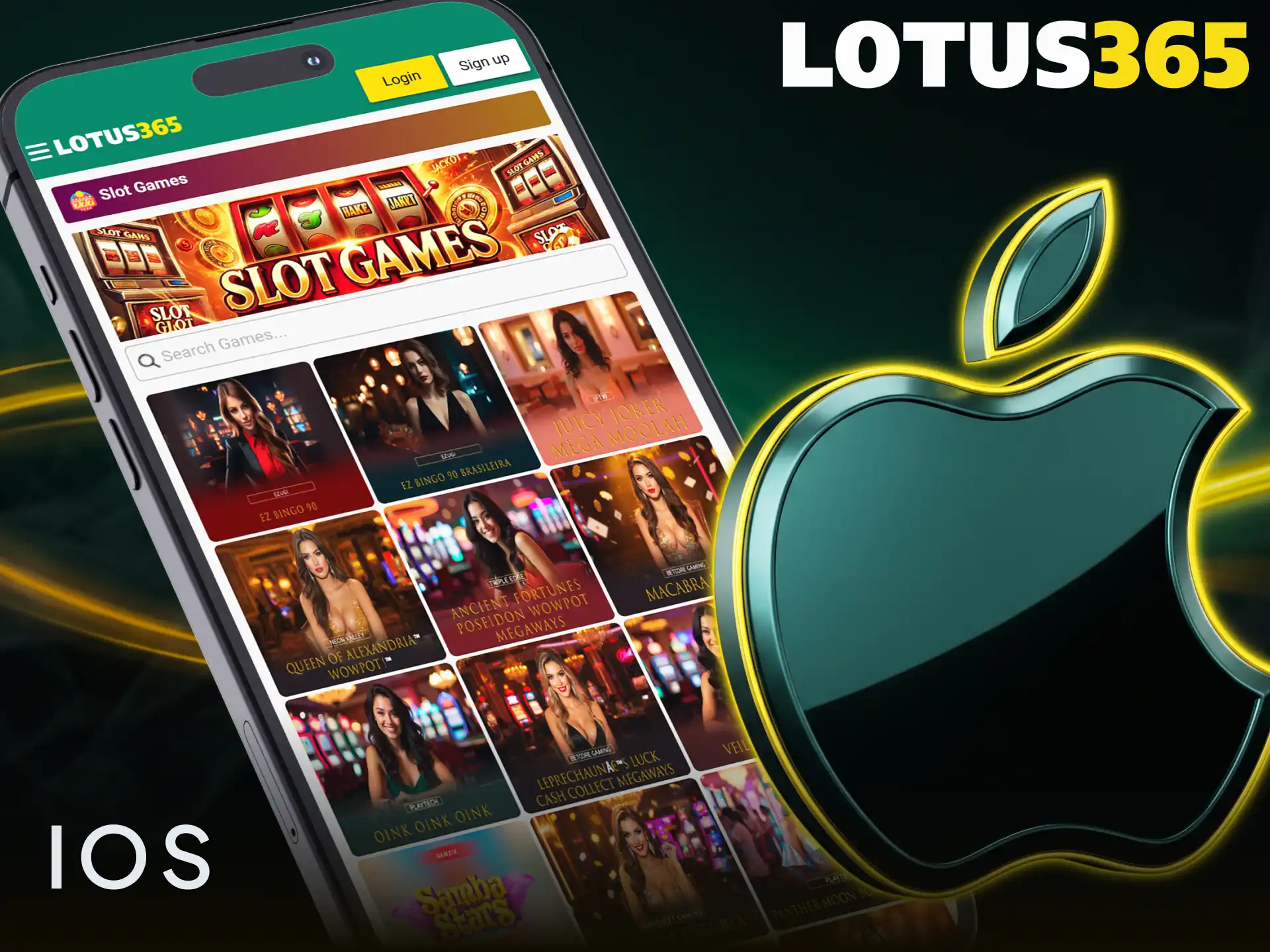 Download the official Lotus365 iOS app to start online betting on your iPhone.