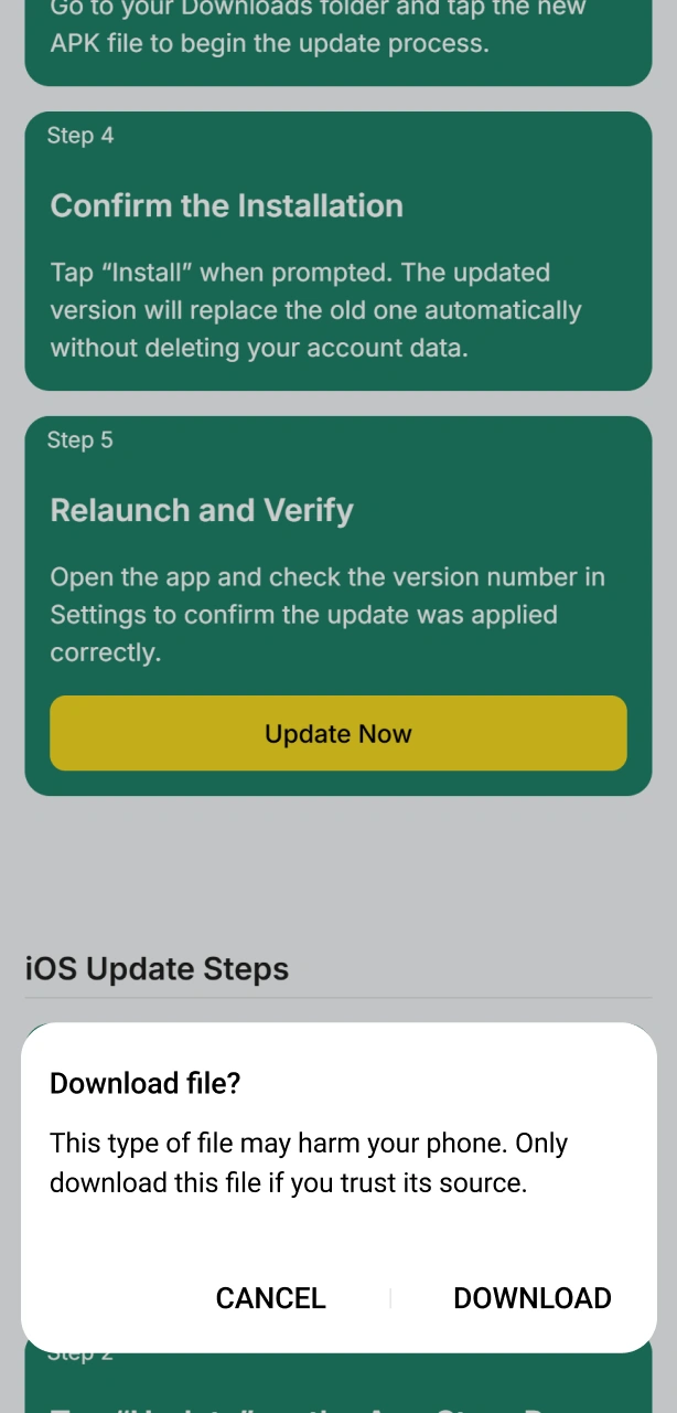 Download the updated Lotus365 APK package on your Android device to install improvements.