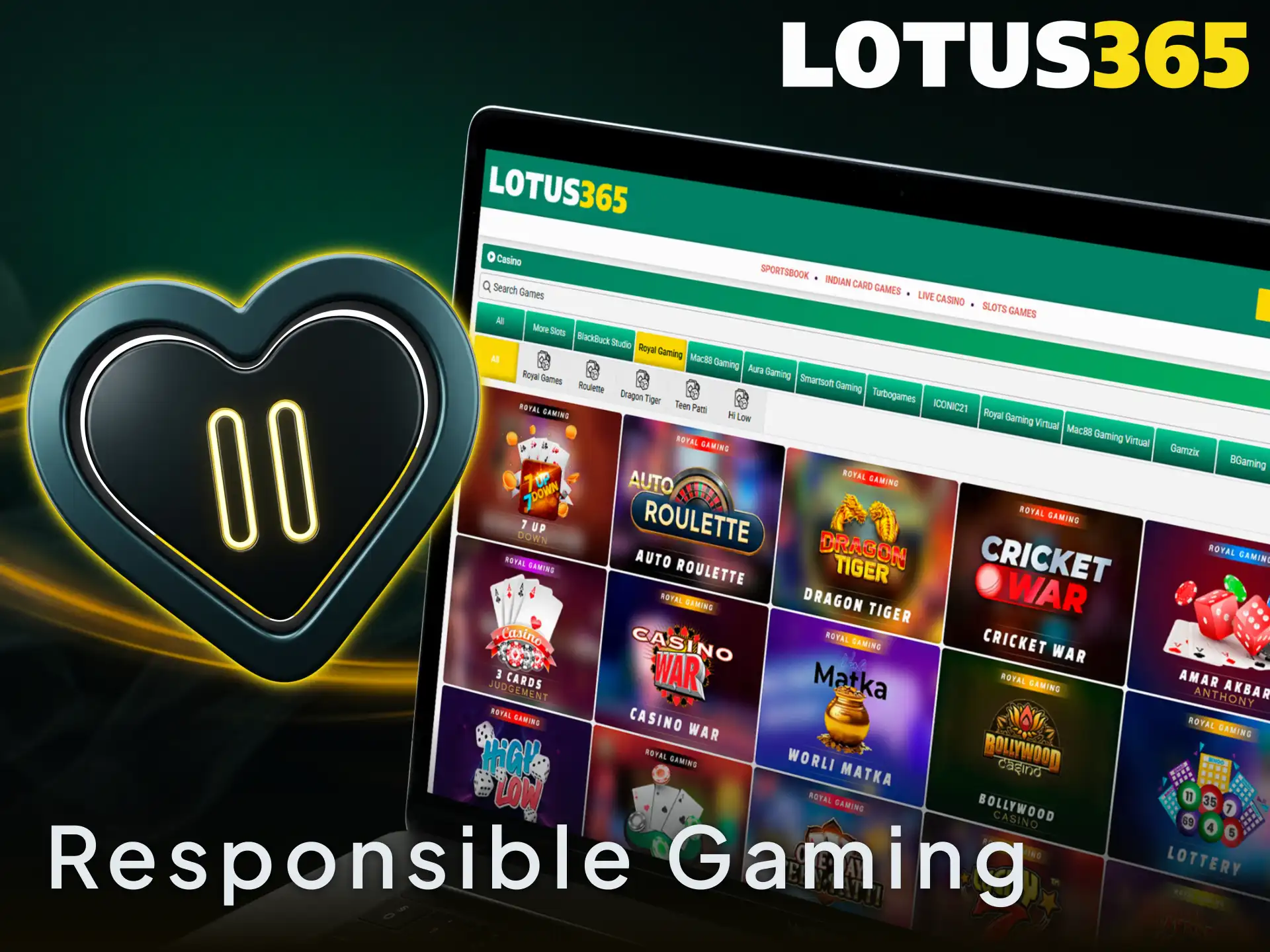 Review the responsible gaming tools provided by Lotus365 to maintain a safe betting experience.