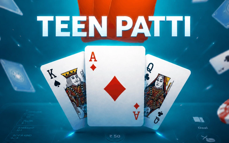 Try your luck at live Teen Patti tables with Lotus365 casino dealers.